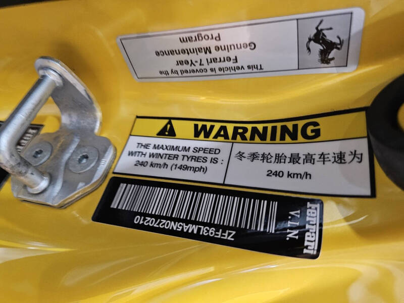 2022 Ferrari F8 Spider