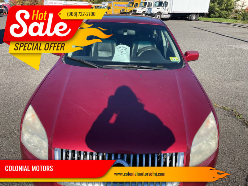 2007 Mercury Milan for sale at COLONIAL MOTORS in Branchburg NJ