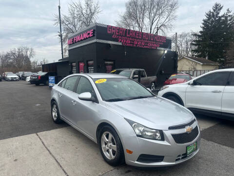 2012 Chevrolet Cruze for sale at Great Lakes Auto House in Midlothian IL