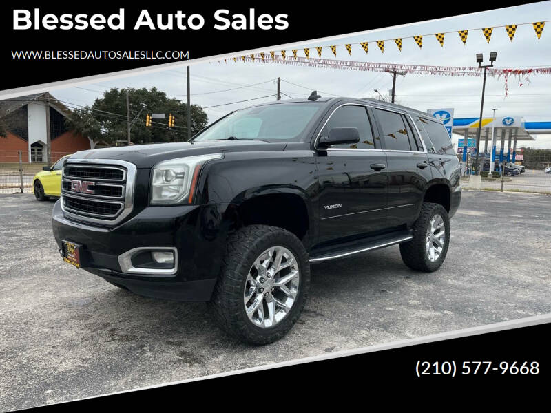 2018 GMC Yukon for sale at Blessed Auto Sales in San Antonio TX