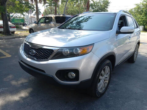 2011 Kia Sorento for sale at Blue Lagoon Auto Sales in Plantation FL