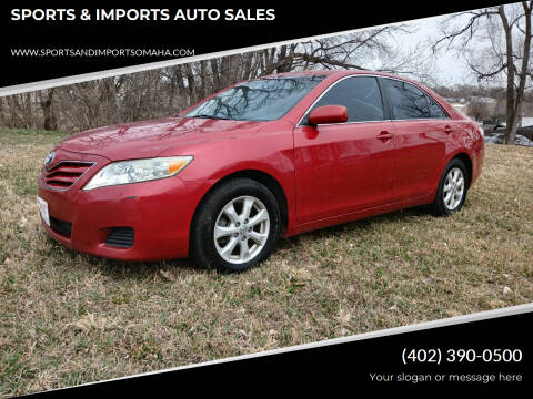 2011 Toyota Camry for sale at SPORTS & IMPORTS AUTO SALES in Omaha NE
