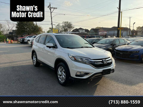 2015 Honda CR-V for sale at Shawn's Motor Credit in Houston TX