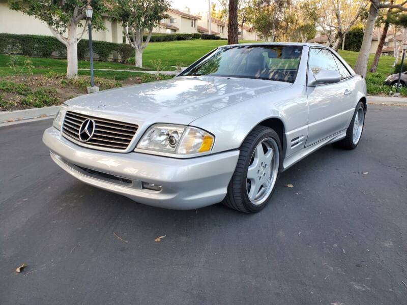 2002 Mercedes-Benz SL-Class for sale at E MOTORCARS in Fullerton CA