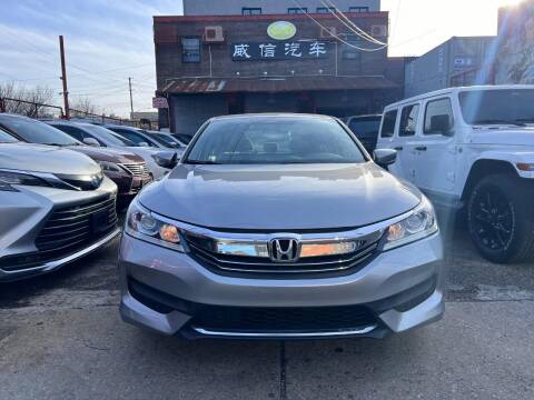 2017 Honda Accord for sale at TJ AUTO in Brooklyn NY