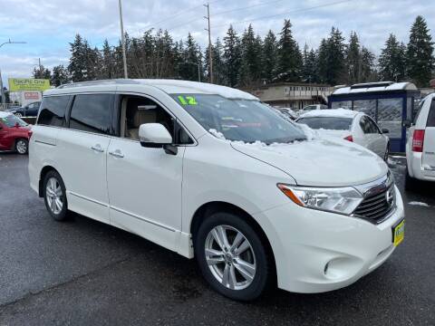2015 Nissan Quest for sale at Federal Way Auto Sales in Federal Way WA