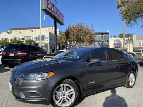 2018 Ford Fusion Hybrid for sale at EZ Auto Sales Inc in Daly City CA