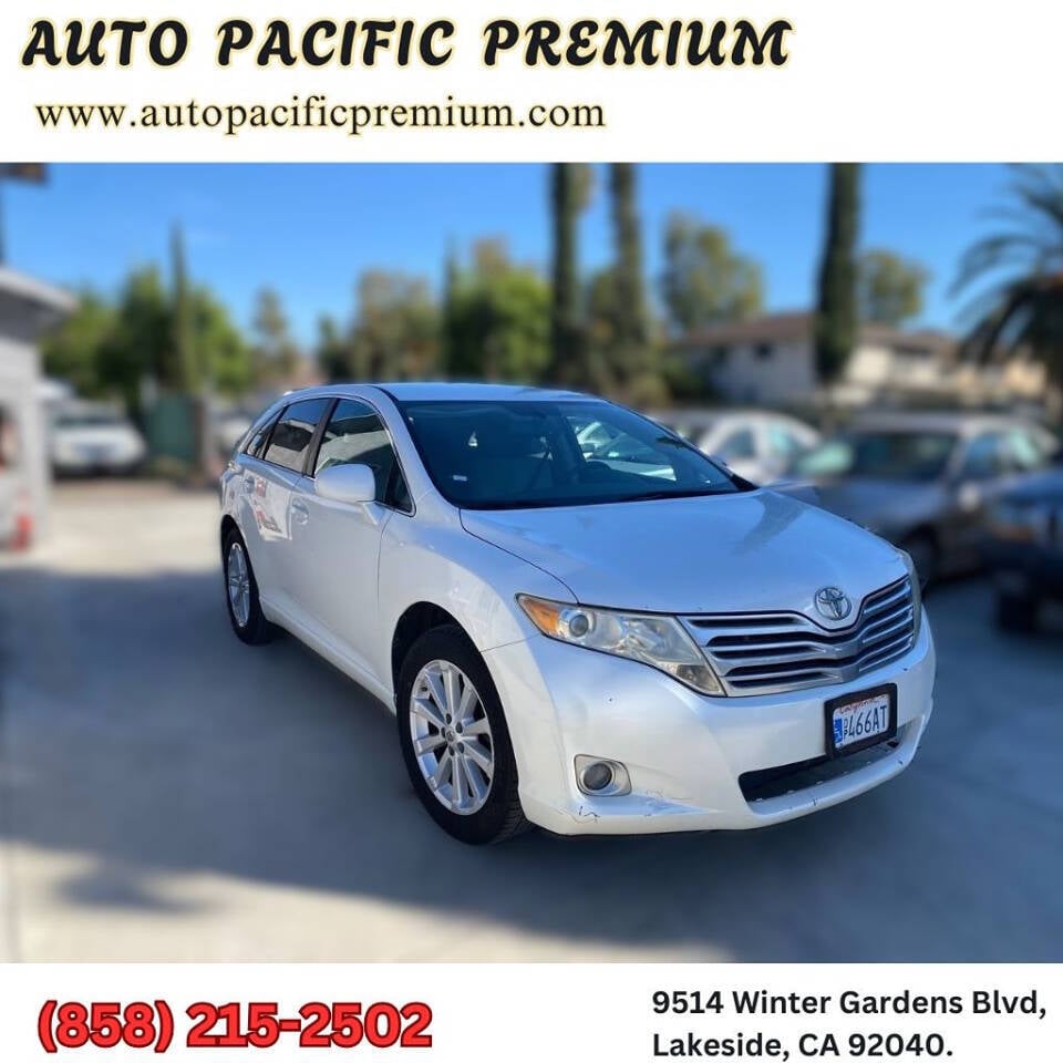 2010 Toyota Venza for sale at Auto Pacific Premium in Lakeside, CA