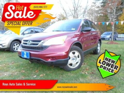 2010 Honda CR-V for sale at Roys Auto Sales & Service in Hudson NH