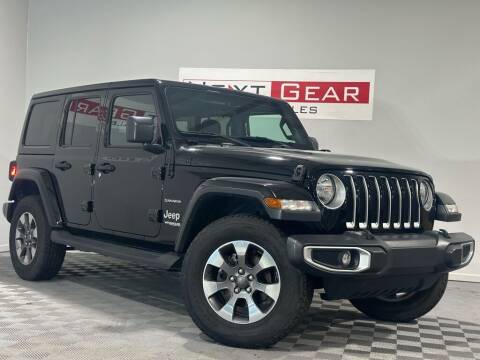 2019 Jeep Wrangler Unlimited for sale at Next Gear Auto Sales in Westfield IN