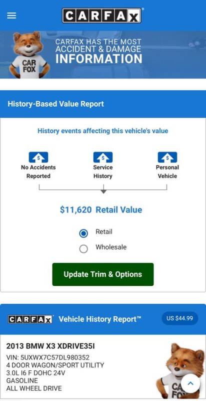 2013 BMW X3 xDrive35i