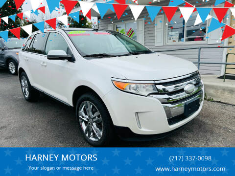 2012 Ford Edge for sale at HARNEY MOTORS in Gettysburg PA