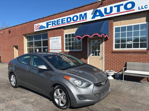 2013 Hyundai Elantra for sale at FREEDOM AUTO LLC in Wilkesboro NC