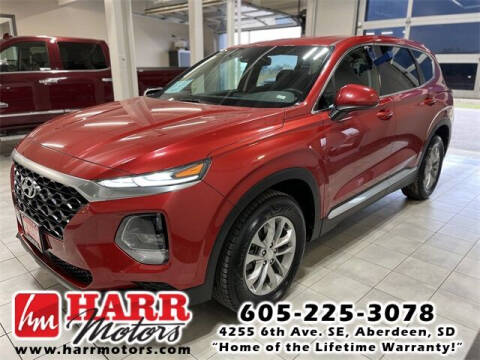 2019 Hyundai Santa Fe for sale at Harr Motors Bargain Center in Aberdeen SD