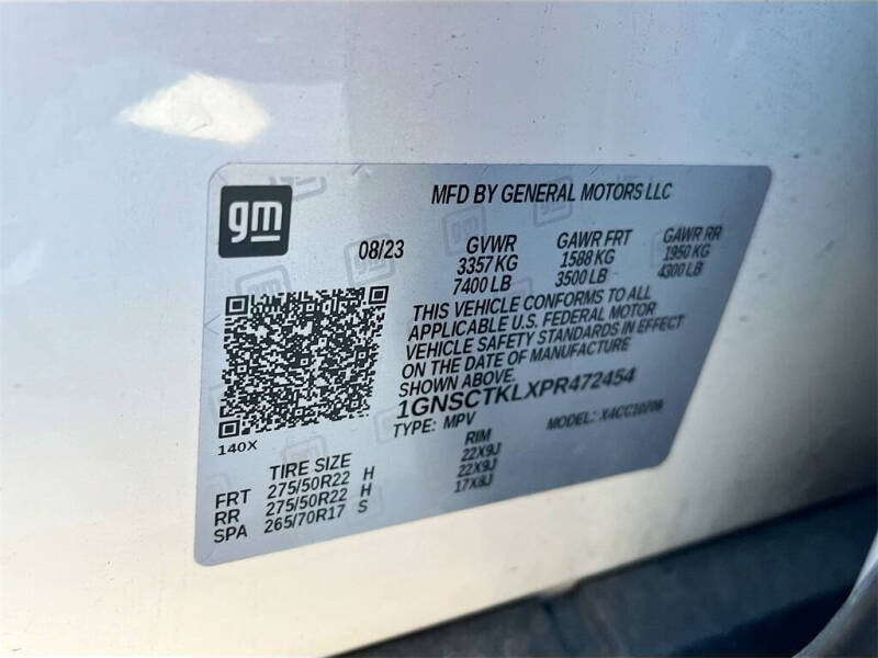 2023 Chevrolet Tahoe High Country