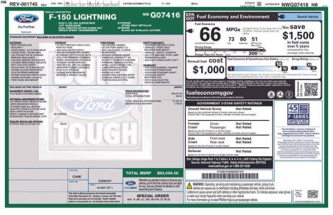 2022 Ford F-150 Lightning