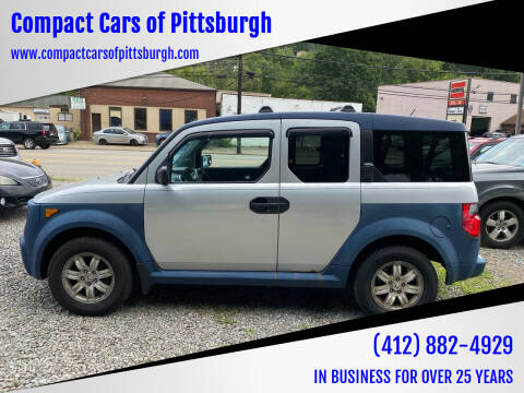 2006 Honda Element for sale at Compact Cars of Pittsburgh in Pittsburgh PA