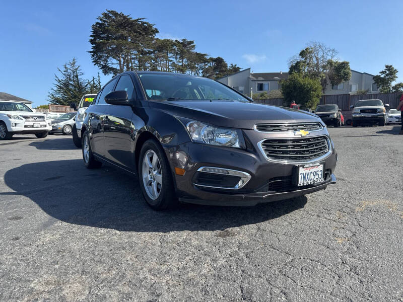 Used 2016 Chevrolet Cruze Limited 1LT with VIN 1G1PE5SB1G7180871 for sale in Marina, CA