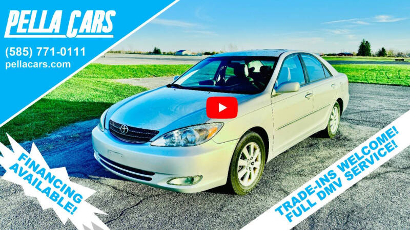 2003 Toyota Camry for sale at Pella Cars LLC in Brockport NY