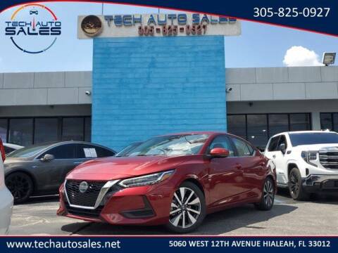 2020 Nissan Sentra for sale at Tech Auto Sales in Hialeah FL