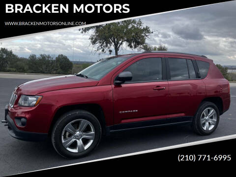 2015 Jeep Compass for sale at BRACKEN MOTORS in San Antonio TX