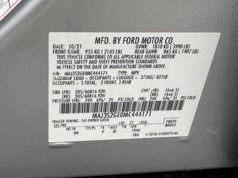 2021 Ford EcoSport SE