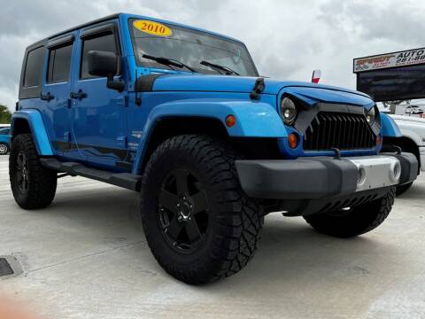 2010 Jeep Wrangler Unlimited for sale at Speedy Auto Sales in Pasadena TX