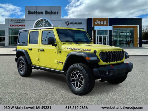 2024 Jeep Wrangler for sale at Betten Baker Chrysler Dodge Jeep Ram in Lowell MI