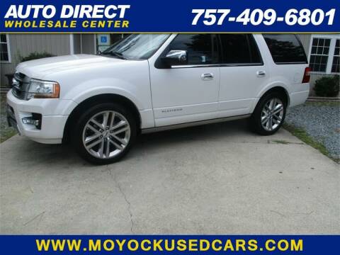2015 Ford Expedition for sale at Auto Direct Wholesale Center in Moyock NC
