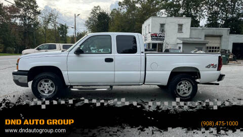 2004 Chevrolet Silverado 1500 for sale at DND AUTO GROUP in Belvidere NJ