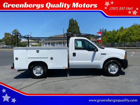2006 Ford F-350 Super Duty for sale at Greenbergs Quality Motors in Napa CA
