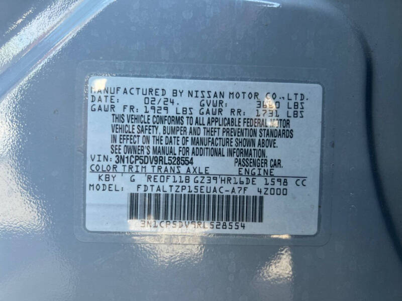 2024 Nissan Kicks SR