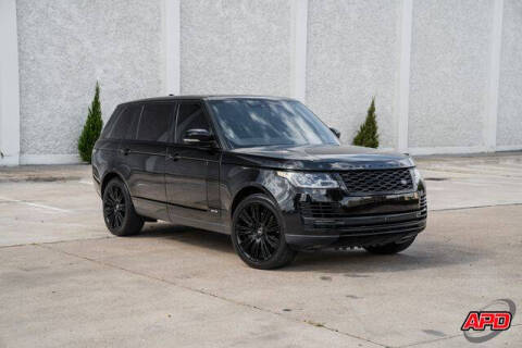 2018 Land Rover Range Rover Supercharged LWB