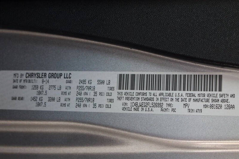 2015 Jeep Wrangler Unlimited