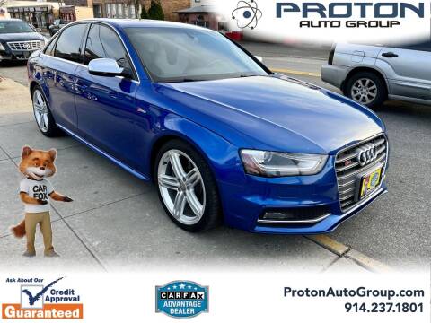 2015 Audi S4 for sale at Proton Auto Group in Yonkers NY