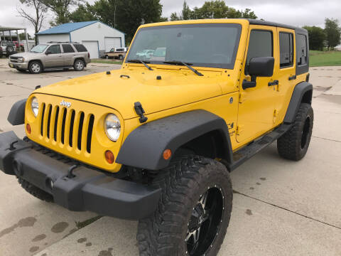 2008 Jeep Wrangler Unlimited for sale at Wayne Motors Inc in Wayne NE