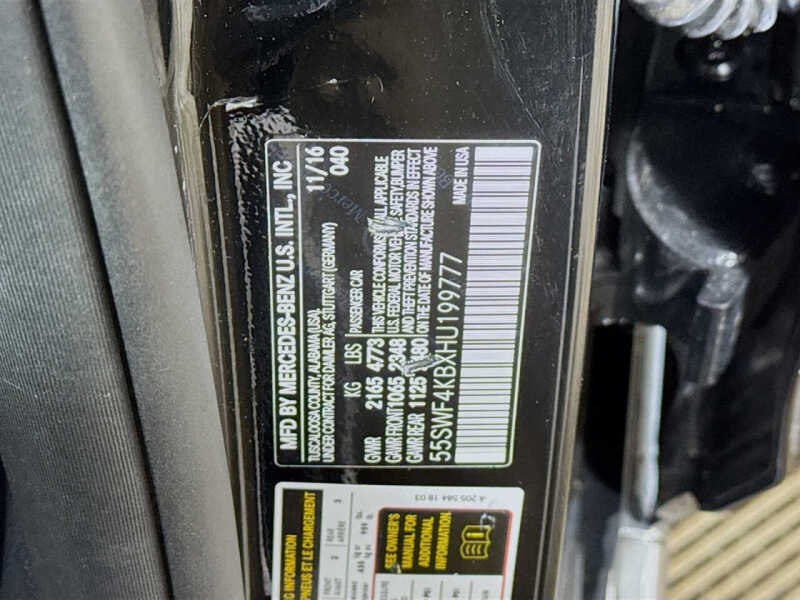 2017 Mercedes-Benz C-Class