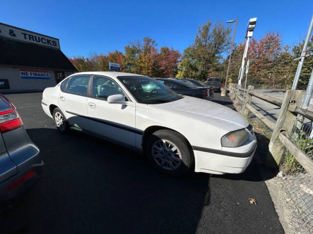 2002 Chevrolet Impala for sale at 100 Motors in Bechtelsville, PA