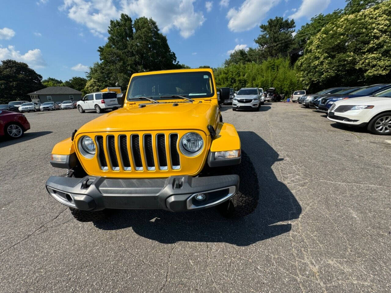 2019 Jeep Wrangler Unlimited for sale at JNF Motors in Mount Holly, NC