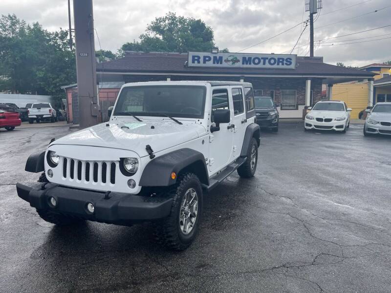 2018 Jeep Wrangler JK Unlimited for sale at RPM Motors in Nashville TN