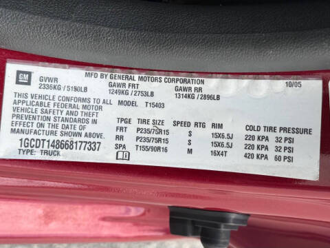 2006 Chevrolet Colorado