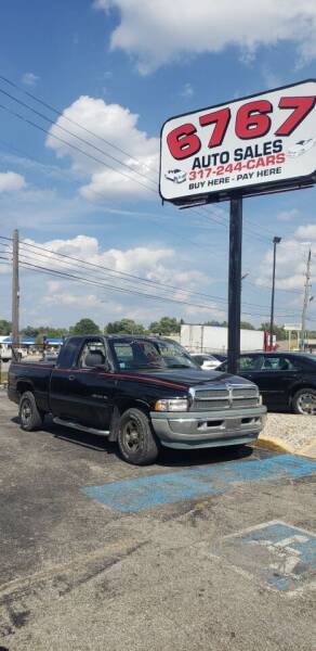 1999 Dodge Ram Pickup 1500 for sale at 6767 AUTOSALES LTD / 6767 W WASHINGTON ST in Indianapolis IN