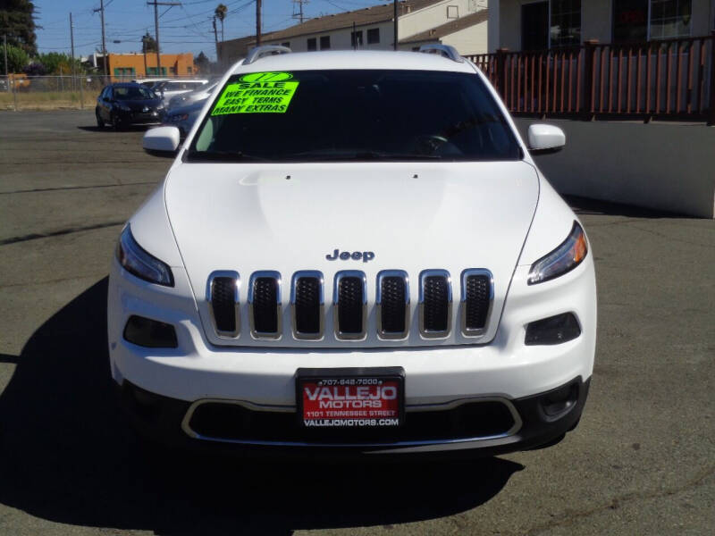 2017 Jeep Cherokee for sale at Vallejo Motors in Vallejo CA
