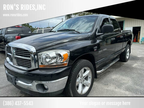 2006 Dodge Ram 1500 for sale at RON'S RIDES,INC in Bunnell FL