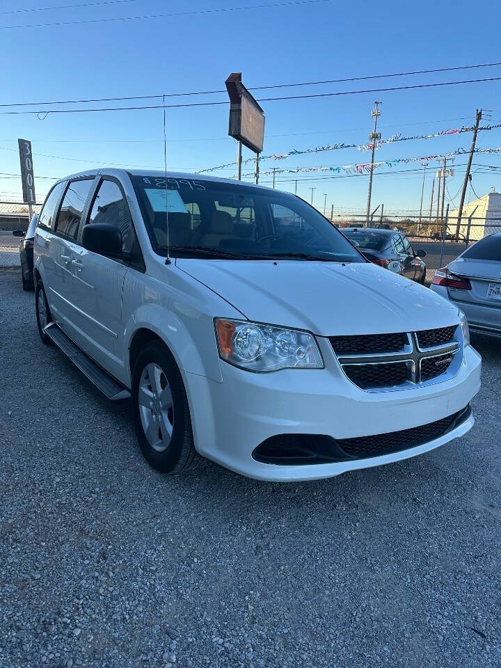 2013 Dodge Grand Caravan for sale at COOK MOTOR CO LLC in Wichita Falls, TX