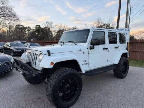2017 Jeep Wrangler Unlimited for sale at SIMPLE AUTO SALES in Spring TX