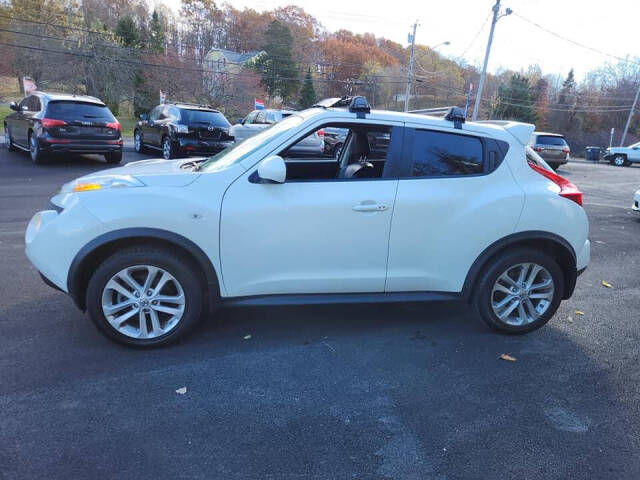 2014 Nissan JUKE for sale at B&J AUTO SALES in Rensselaer, NY