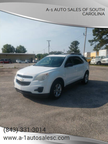 2012 Chevrolet Equinox for sale at A-1 Auto Sales Of South Carolina in Conway SC