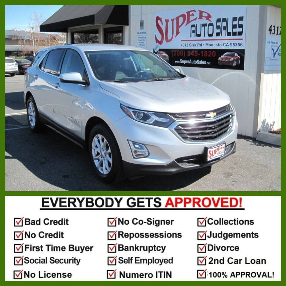 2019 Chevrolet Equinox for sale at Super Auto Sales Modesto in Modesto, CA