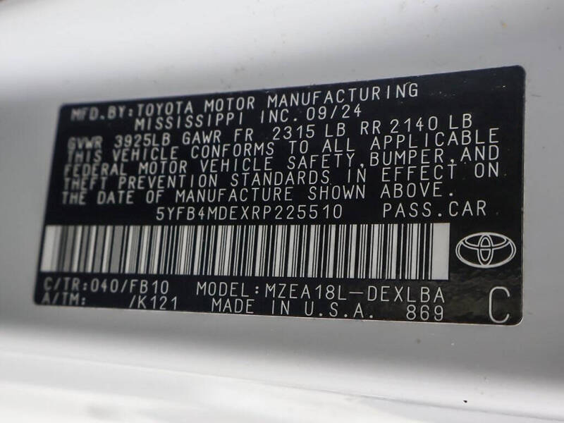 2024 Toyota Corolla LE